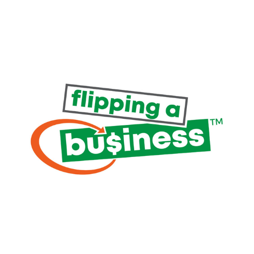 Flipping a Business logo