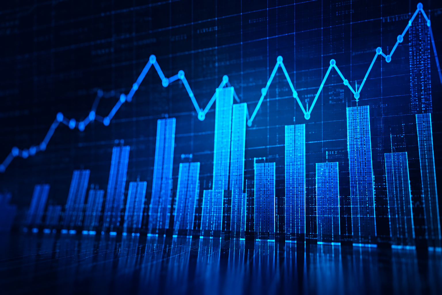 Rising blue growth chart, cover for the Cash Flow Clarity for Scaling Companies masterclass